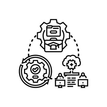 centralizado documentación sistema mejorando datos administración proceso vector