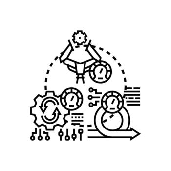 multistyle Improving digital processing efficiency and workflow. optimization vector