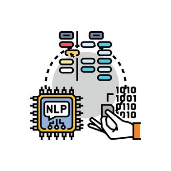 programación. idioma desarrollo utilizando variaciones puñetazo tarjetas concepto vector