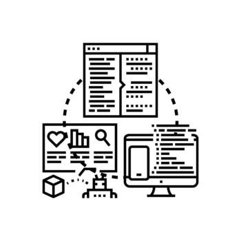 código análisis proceso para software desarrollo. mínimo y calidad vector