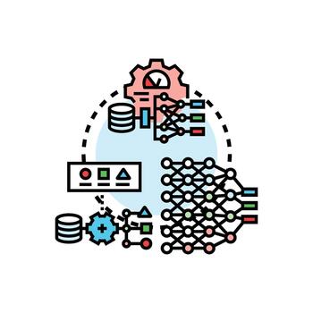 diversidad máquina aprendizaje modelo concepto proceso. analizando datos vector