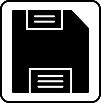 Save Semi Solid Icons vector