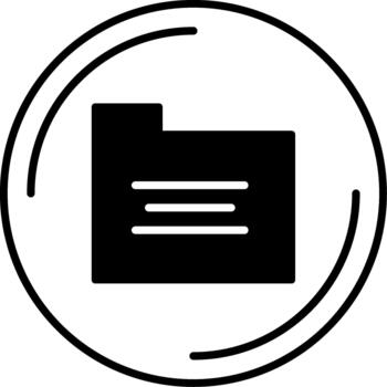 Folder Semi Solid Icons vector