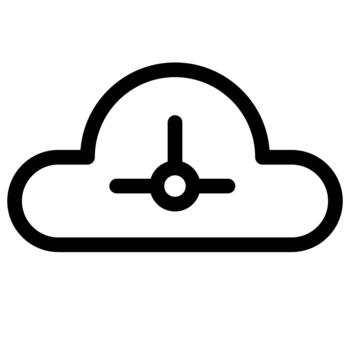 Cloud Computing- Decentralized AI Data Storage vector