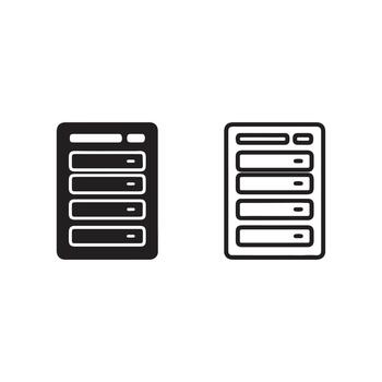 Documents Stack Papers Icon vector