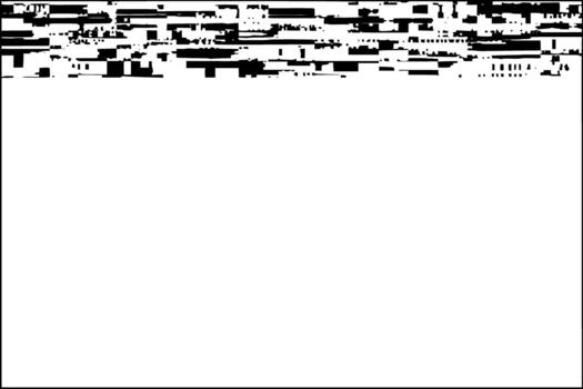 Small portion screen distortion effect vector