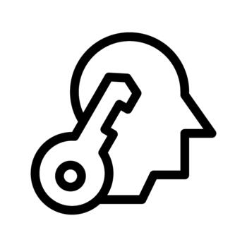 Security Passcode Headlock Protection vector