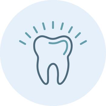 diente interfaz línea gráfico elemento vector