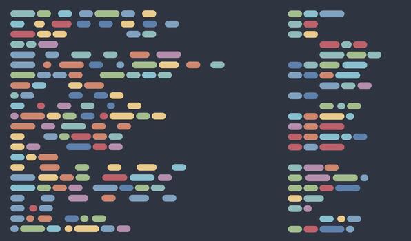 Java programación. codificación resumen vistoso ilustración vector