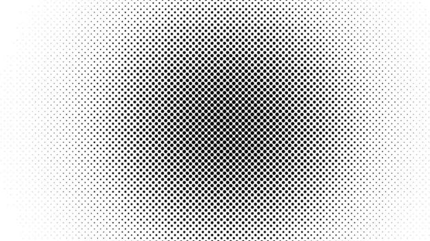 Halftone dot pattern texture vector