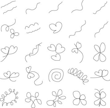 Multi using shape and line vector