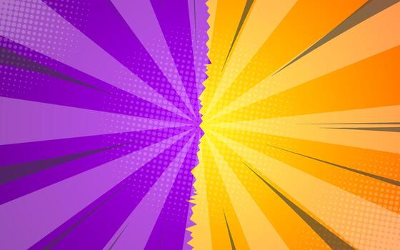 cómic versus concepto antecedentes vector