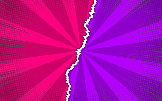 cómic plano antecedentes versus cómic estilo. vector