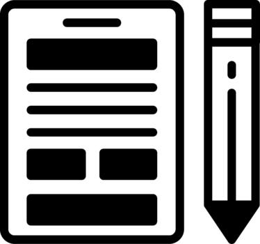 archivo semi sólido diseño icono documento archivo vector