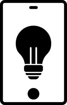 idea semi sólido diseño creativo pensando vector