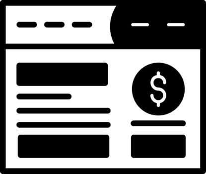 web diseño semi sólido diseño sensible sitio web vector