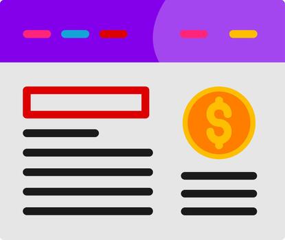 Web Design Flat Design Website Interface vector