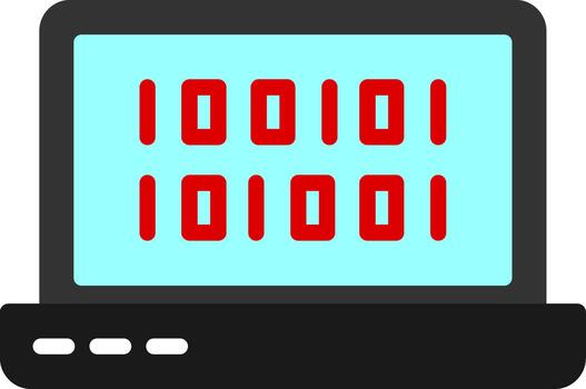 Coding Flat Design Software Coding vector