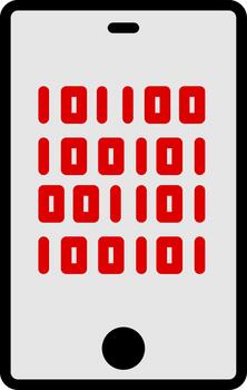 codificación plano diseño programación código vector