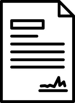 Assignment Linear Icon Design Task Document vector