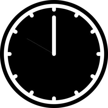 diez en punto sólido icono vector