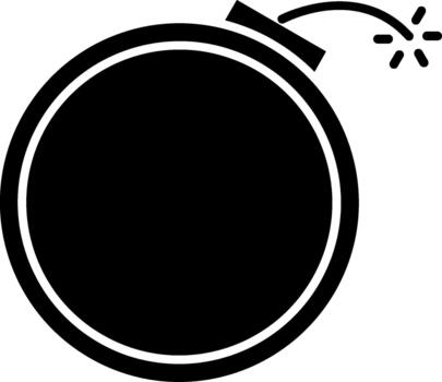 Blast Semi Solid Icon Design Explosion Effect vector