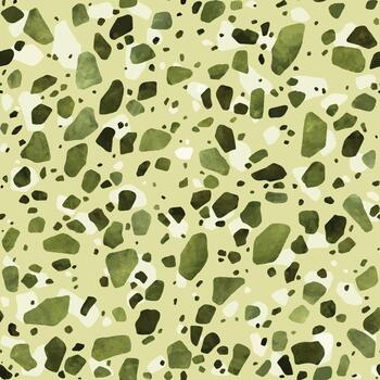 Olive Terrazzo Pattern vector