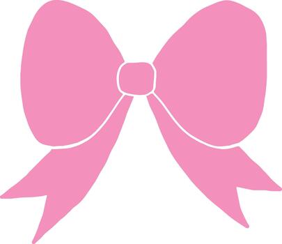 Bold Satin Statement Bow vector