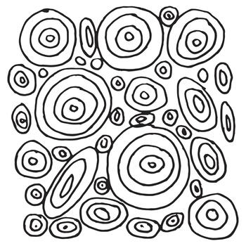 Concentric Circles Composition circle abstract pattern vector