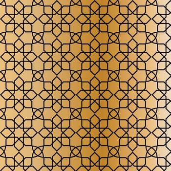 fondo de patrón islámico vector