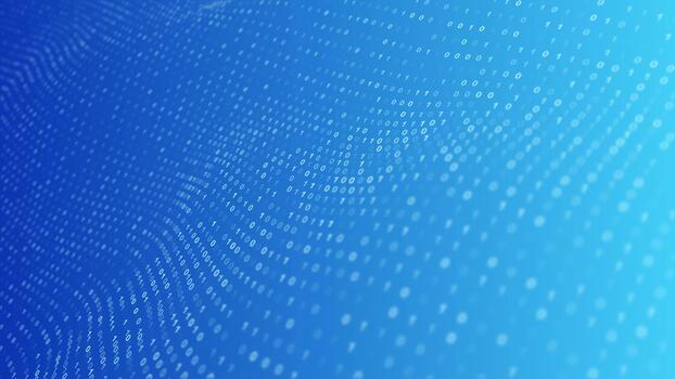 Abstract data cloud computing technology animated background video