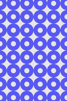 Blue Circle Pattern Background vector