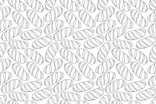 Design background line bread repeat pattern unique vector