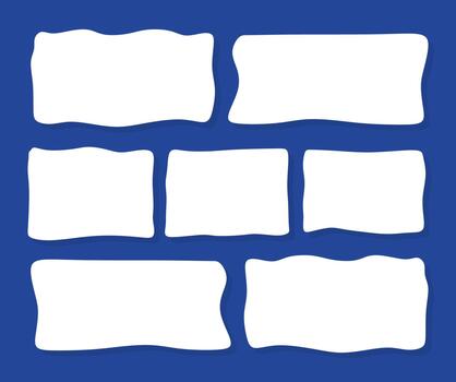 random rectangular box design vector