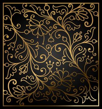 rectangular antecedentes floral modelo vector