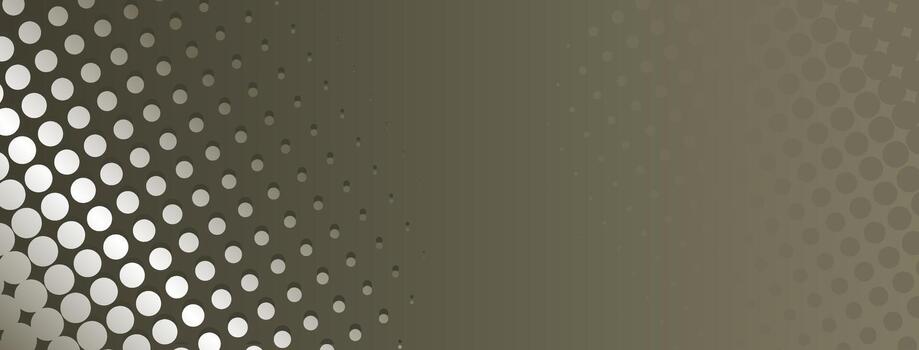 Abstract Halftone Dot Background with Gradient Circle Pattern vector