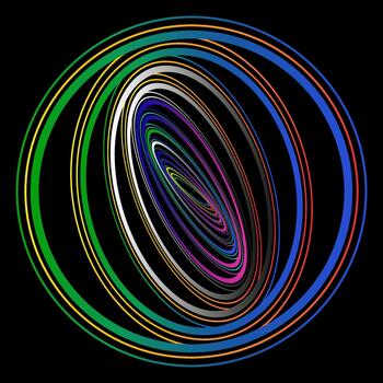 Chromatic Ring Vortex vector