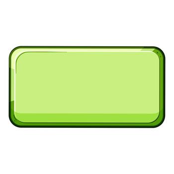 verde blanco web botón usuario interfaz elemento vector
