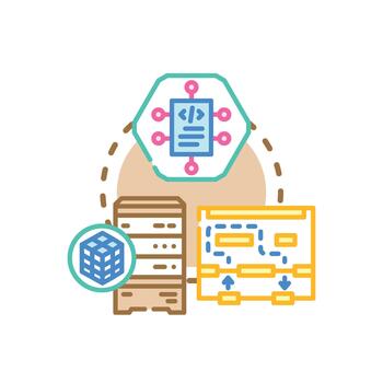 software sistema mapa creando visualización desarrollando arquitectura proceso vector