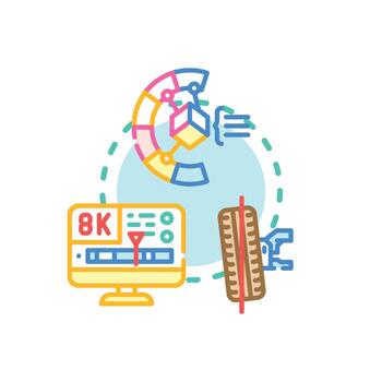 Reliable image alignment and data processing concept vector