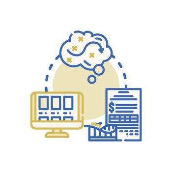 Screen reader friendly content implementation planning concept vector