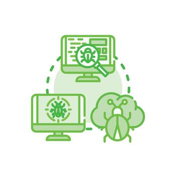 Malicious code infecting computer network and data system vector