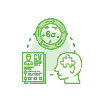 Software engineering hiring process and developer selection vector