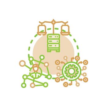 Network layer system processing data with neural connections vector