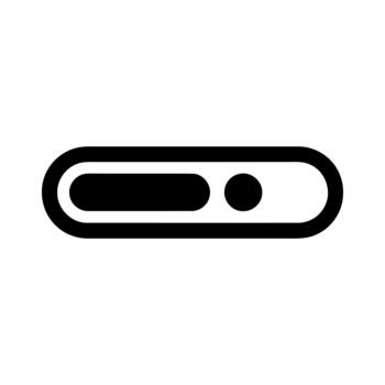 horizontal palanca cambiar interfaz elemento icono para usuario Interacción vector