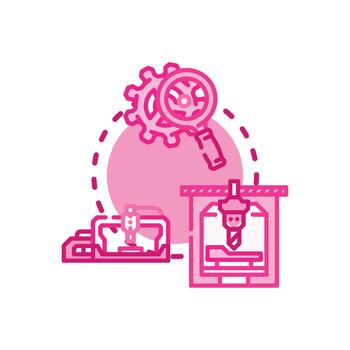 Software development programming tool concept vector