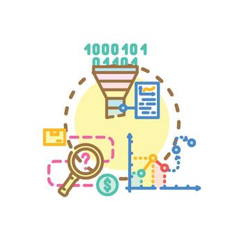 Streaming analytics data workflow process developing strategy vector