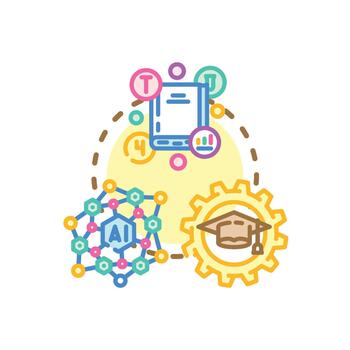 Knowledge input process converting information for learning vector