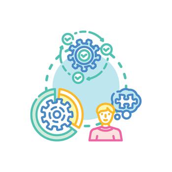 apoyarse proceso cartografía optimizando negocio flujo de trabajo eficiencia vector