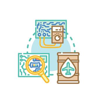 Inspecting digital data processing and program outputs vector